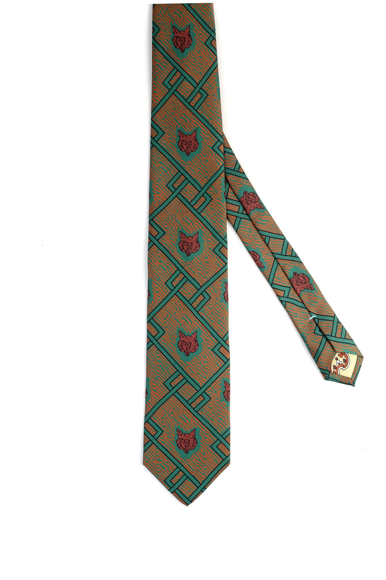 Krawatte Albert Fuchs-Print geometrisch